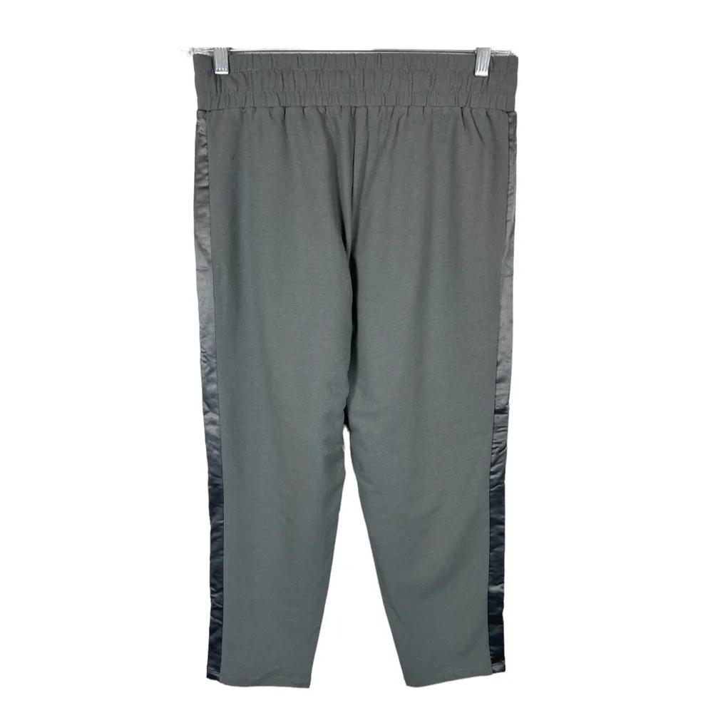 Jason Wu Gray Tapered Joggers Woth Sil Sidings! Size SMALL!